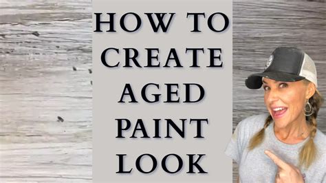 how to make a painting look old